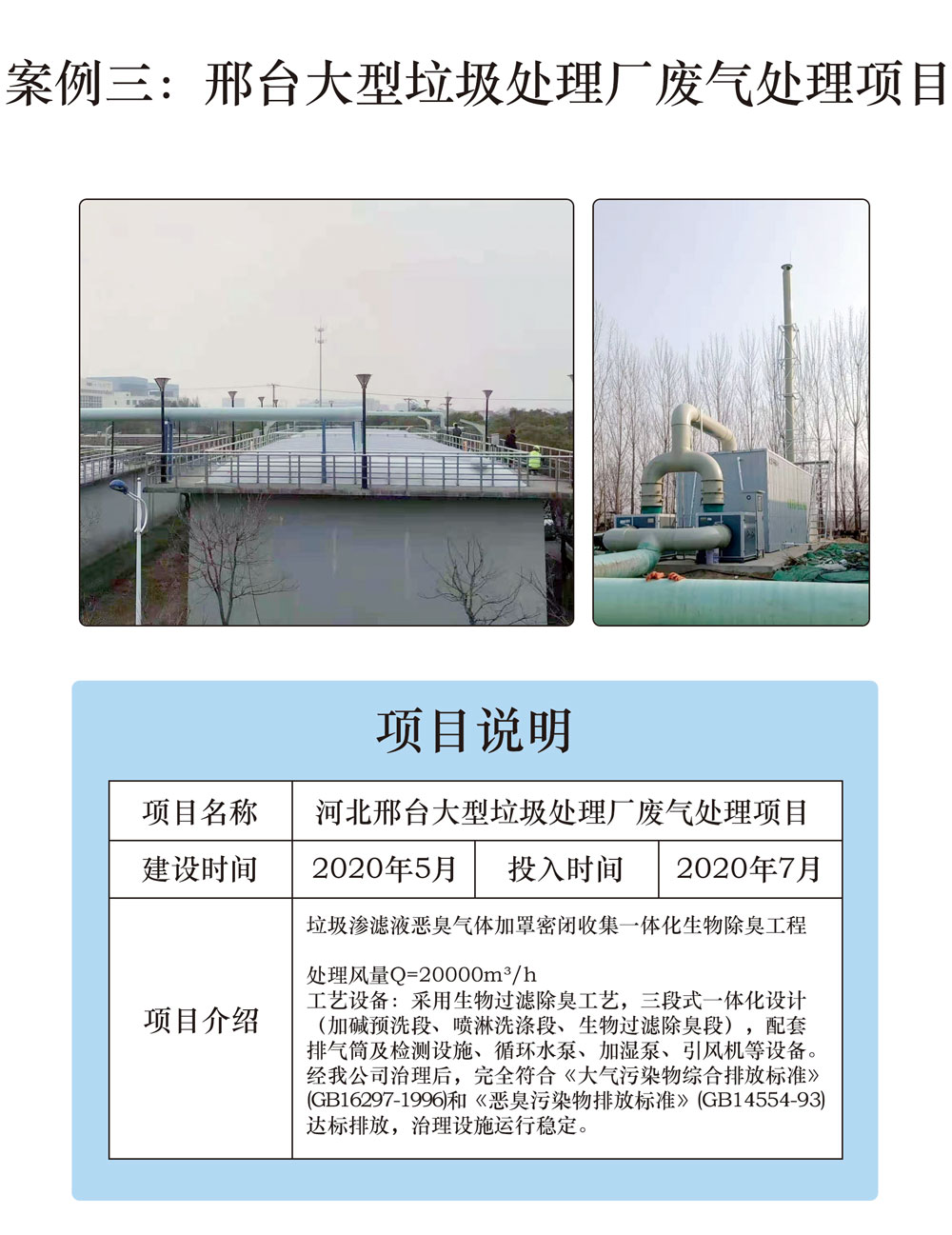废气处理项目 废气处理项目