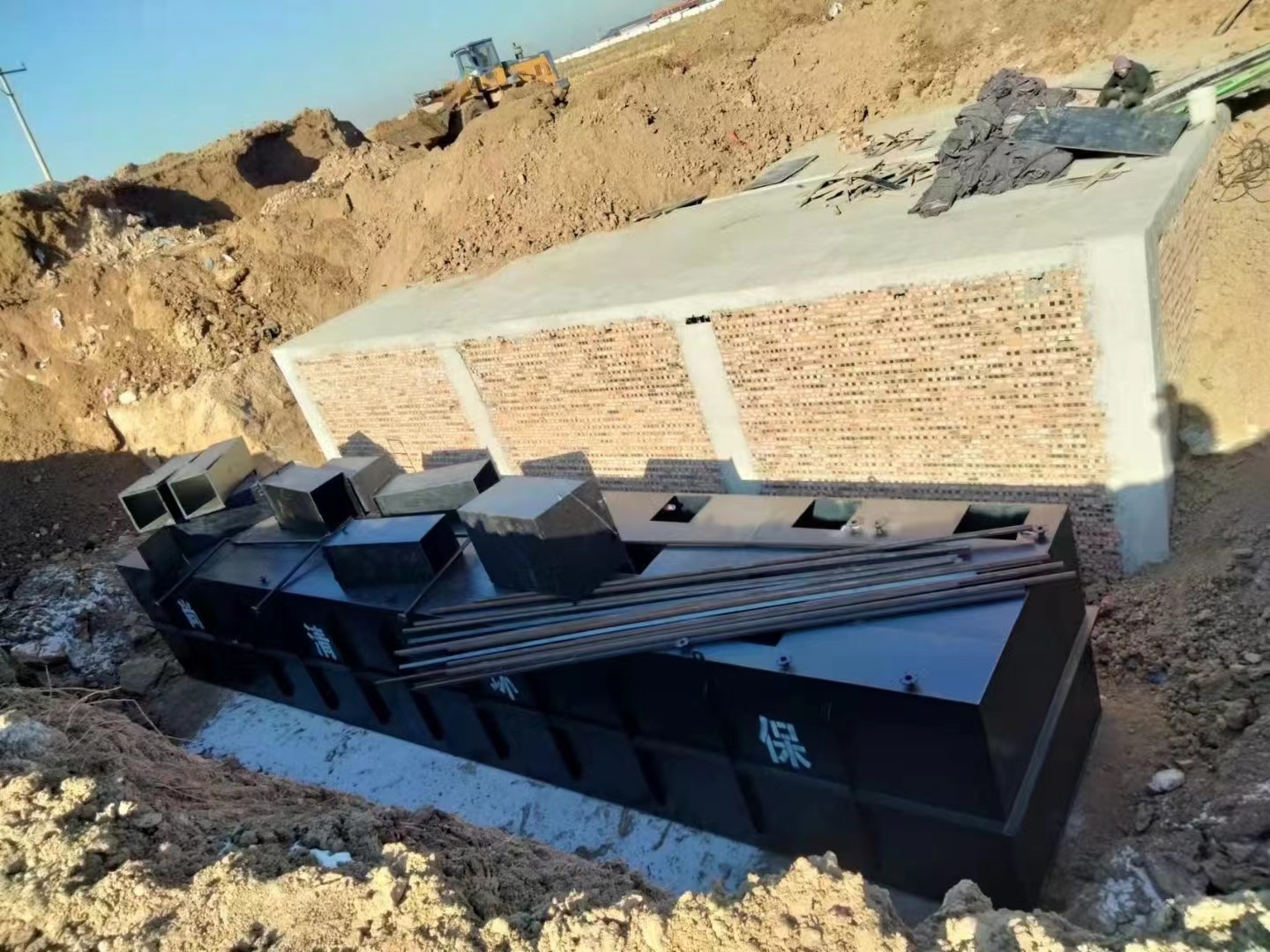 地埋式污水处理设备 地埋式污水处理设备